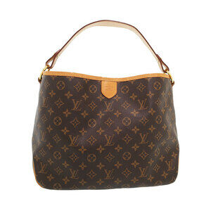 Louis Vuitton Monogram Leather Brown Delightful Semi Shoulder Bag